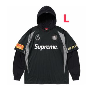 シュプリーム(Supreme)の即日配送！Supreme Hooded Soccer Jersey(Tシャツ/カットソー(七分/長袖))