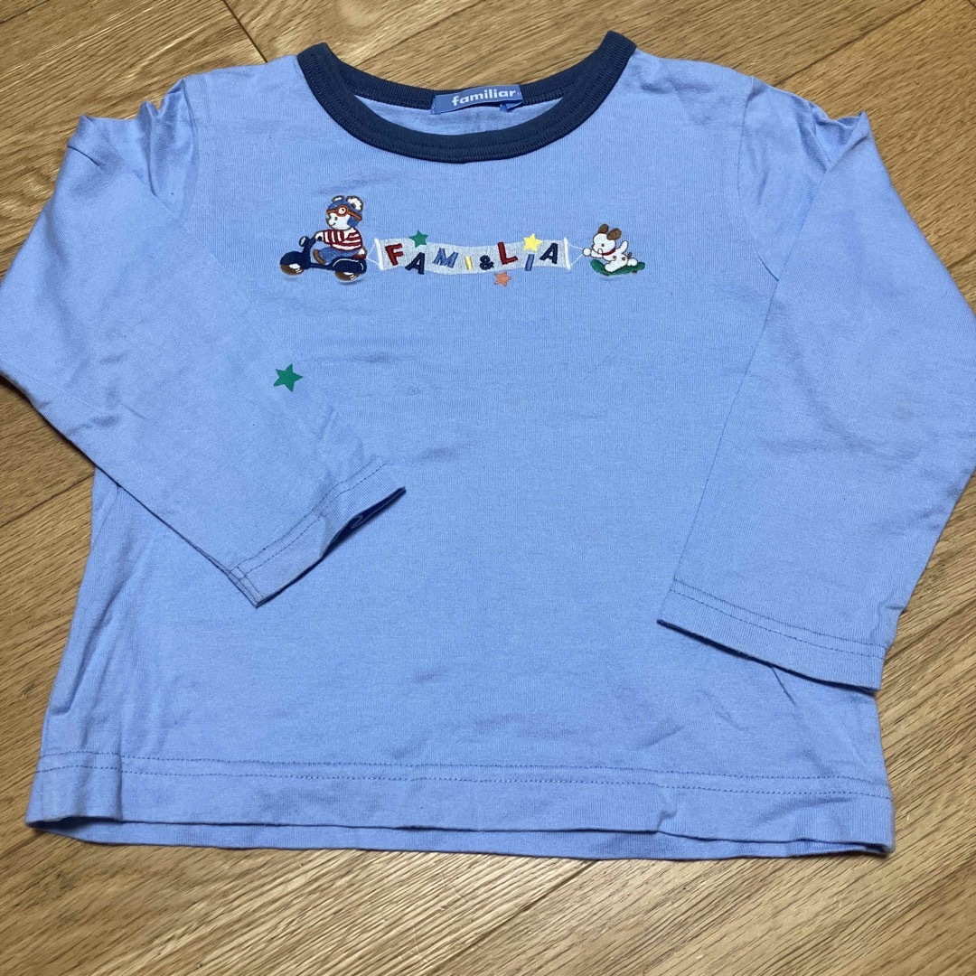 高級感 トップス(Tシャツ ロンT familiar ファミリアfamiliar ロングT 高級感 トップス(Tシャツ ロンT familiar ファミリアfamiliar ロングT