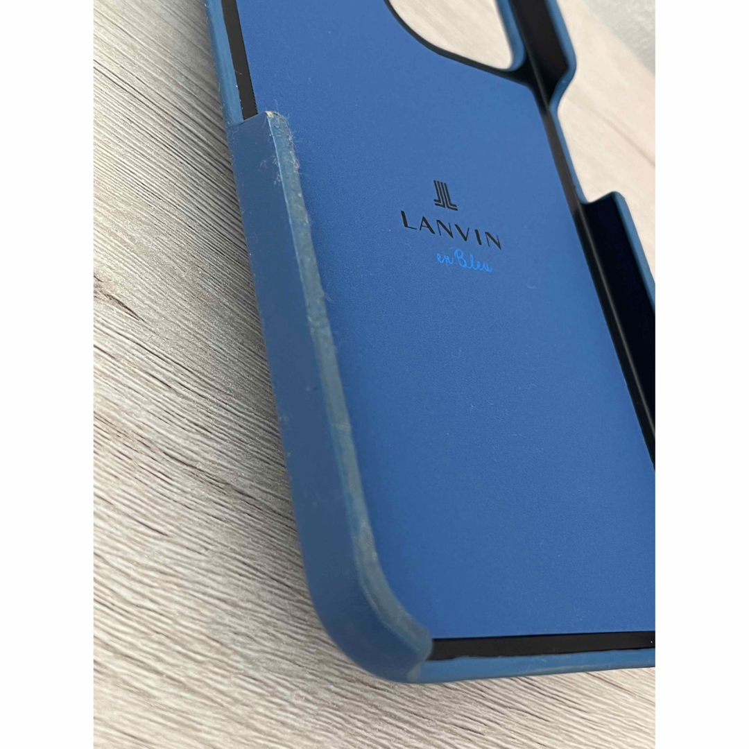 LANVIN en Bleu(ランバンオンブルー)のランバンオンブルー スマホケース iPhone14 スマホ/家電/カメラのスマホアクセサリー(iPhoneケース)の商品写真