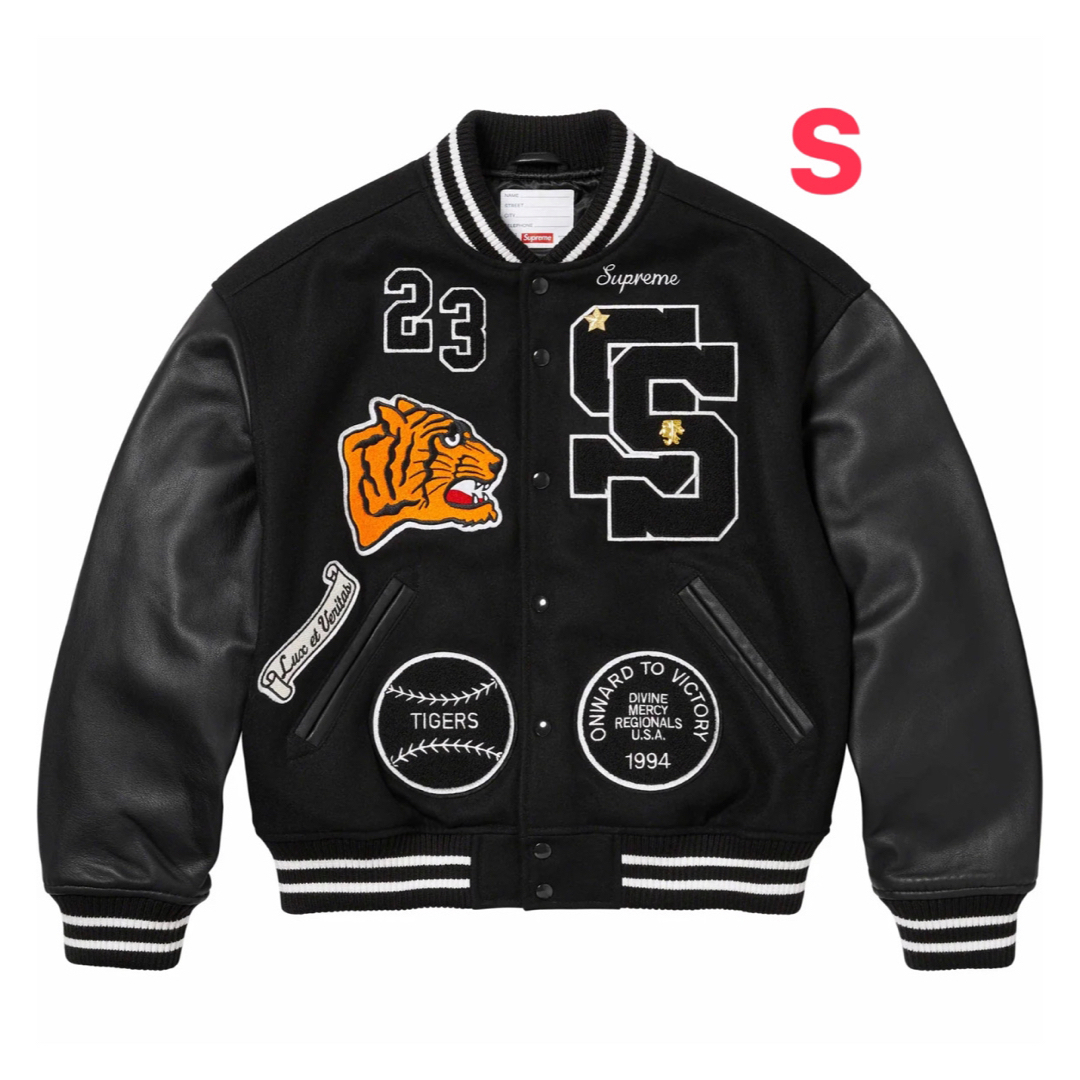 即日配送！Supreme Tiger Varsity Jacket