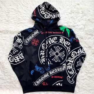 クロムハーツ(Chrome Hearts)の【希少 新品 未使用】クロムハーツ パーカー フーディー マルチカラー S(パーカー)