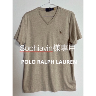ポロラルフローレン(POLO RALPH LAUREN)のPOLO ラルフローレン　Tシャツ　Vネック　定番　米国購入　新品(Tシャツ/カットソー(半袖/袖なし))