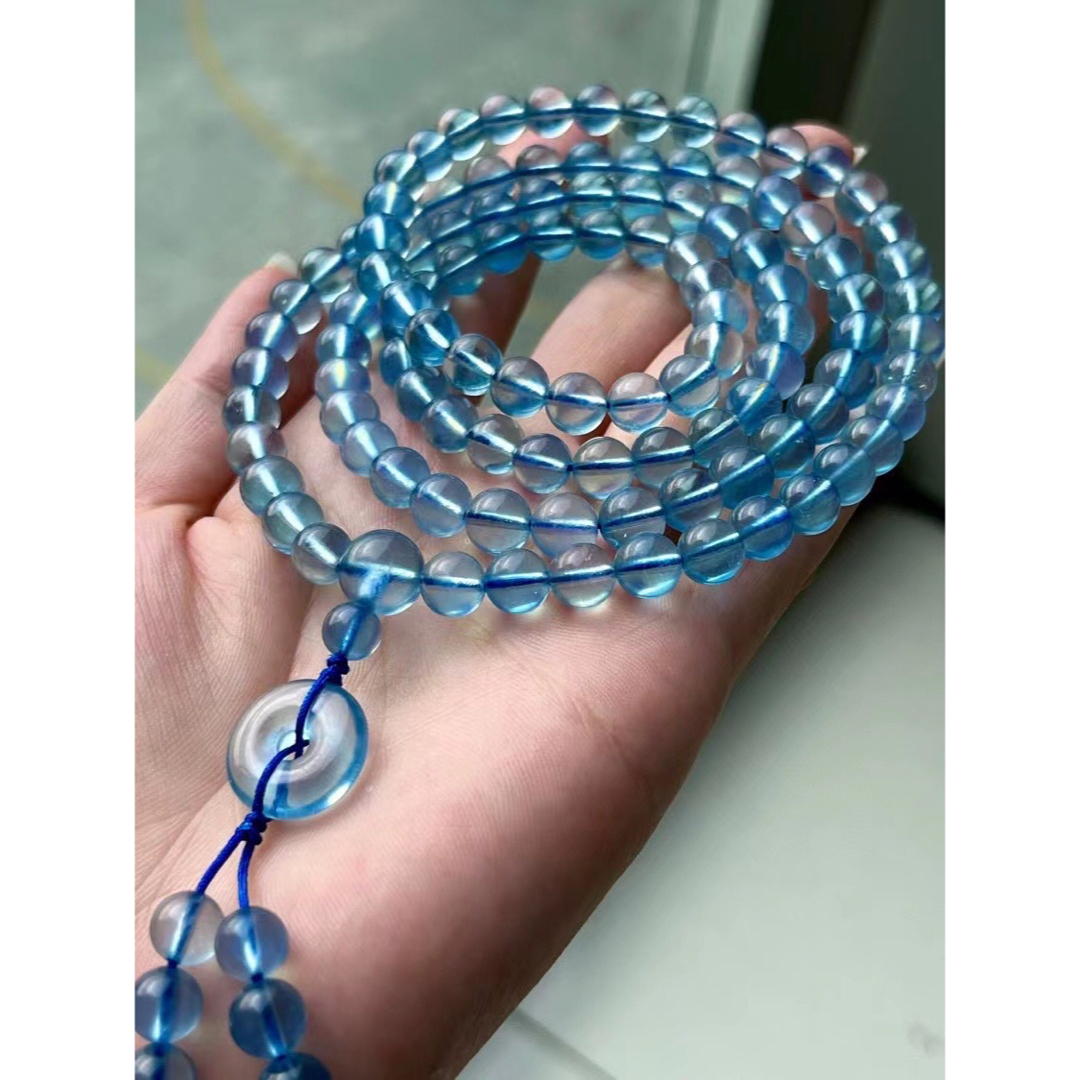 ⭐︎【天然】アクアマリン ブレスレット 74.9g-tops.edu.ng