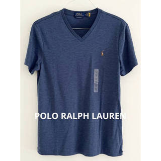 ポロラルフローレン(POLO RALPH LAUREN)のPOLO ラルフローレン　Tシャツ　Vネック　定番　米国購入　新品(Tシャツ/カットソー(半袖/袖なし))