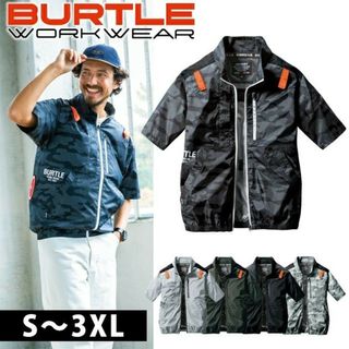 バートル(BURTLE)のBURTLE バートル 空調作業服 作業着 エアークラフト半袖ブルゾン(ユニセッ(その他)