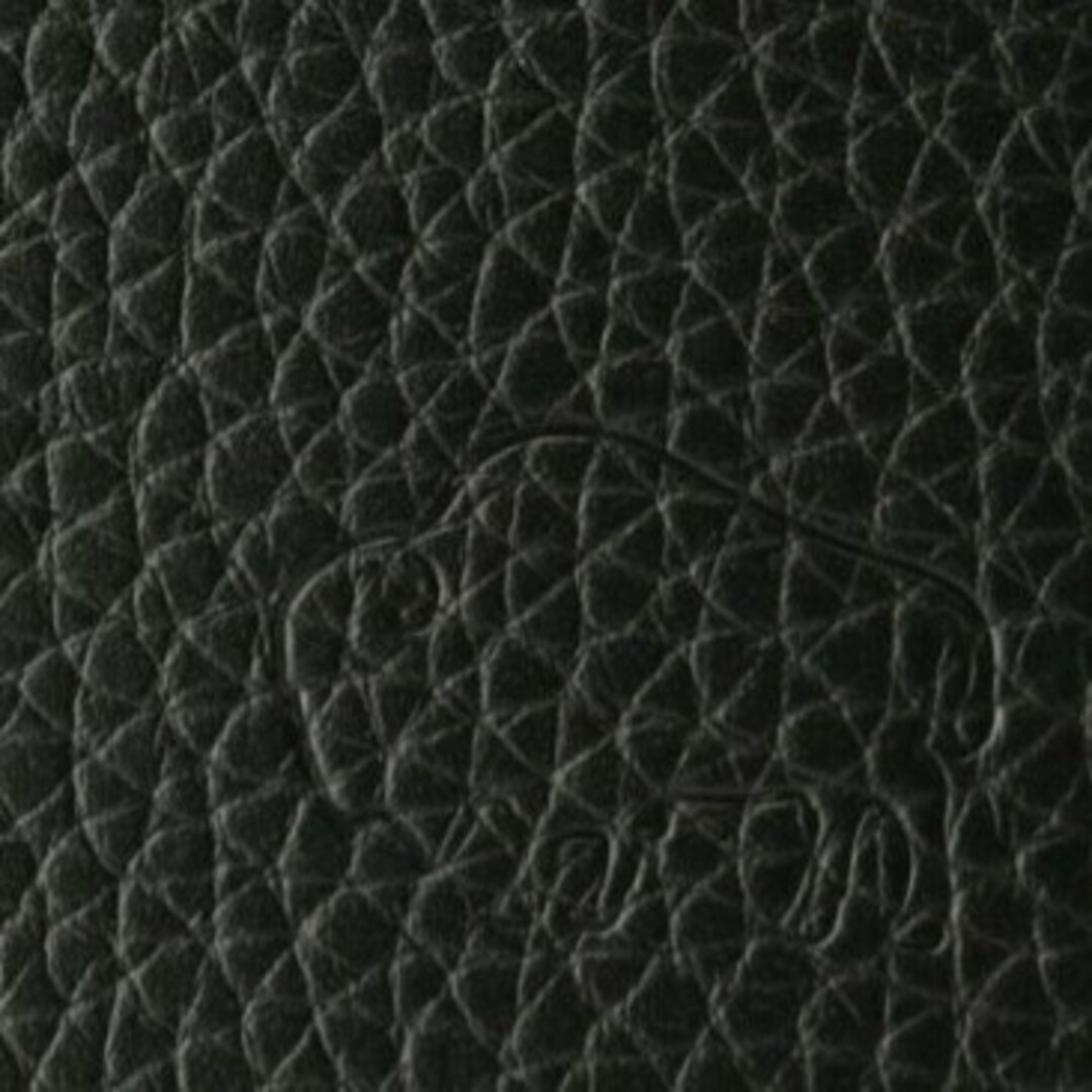 イルビゾンテ　IL BISONTE　カードケース　キーケース　ブラック　リング レディースのファッション小物(名刺入れ/定期入れ)の商品写真