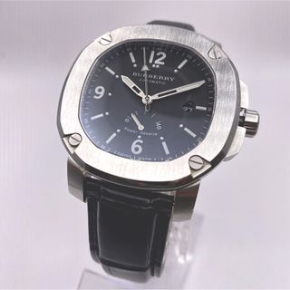 最上位モデル Burberry BBY1002 自動巻き 稼働品 メンズ腕時計