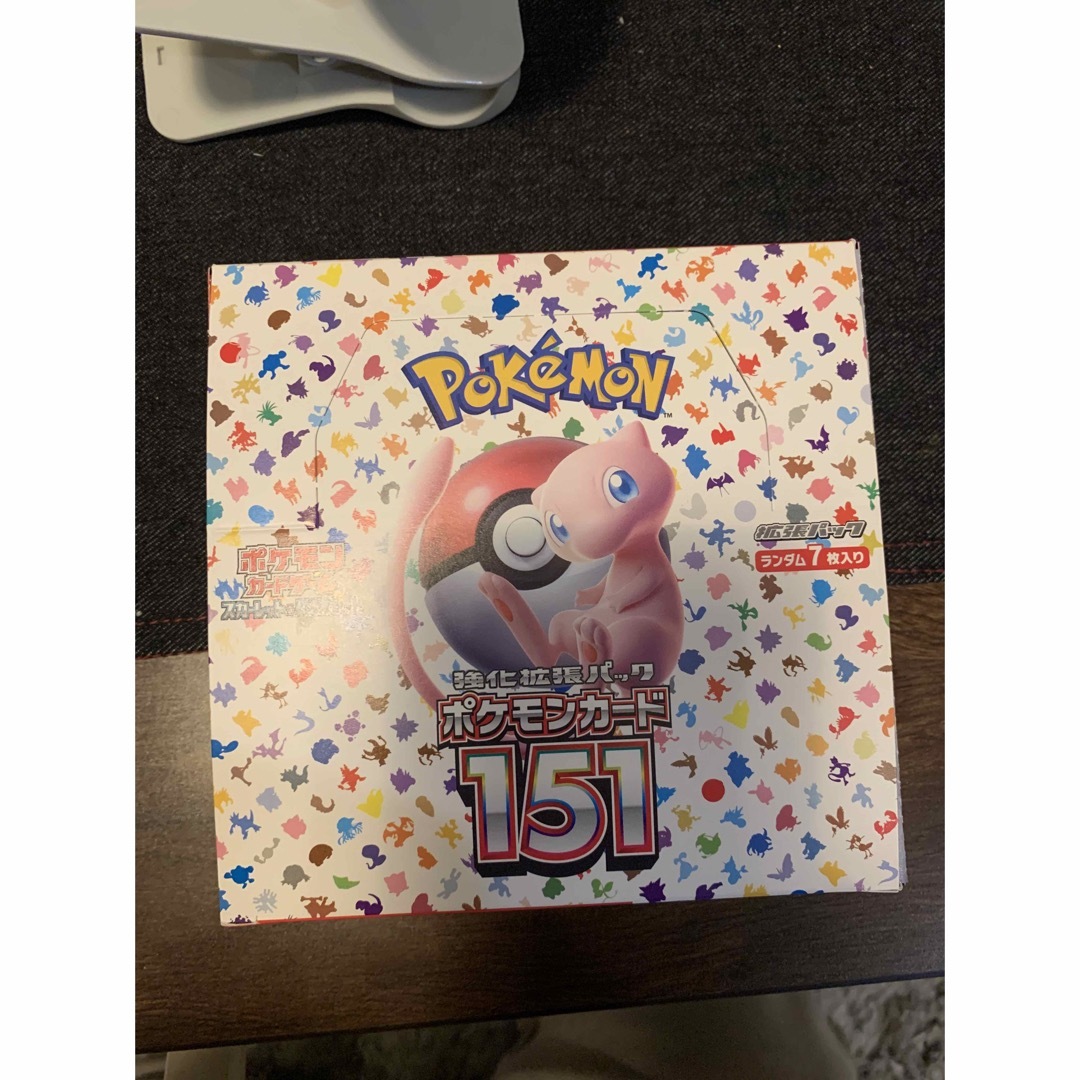 ポケモンカード151 BOX シュリンクなし