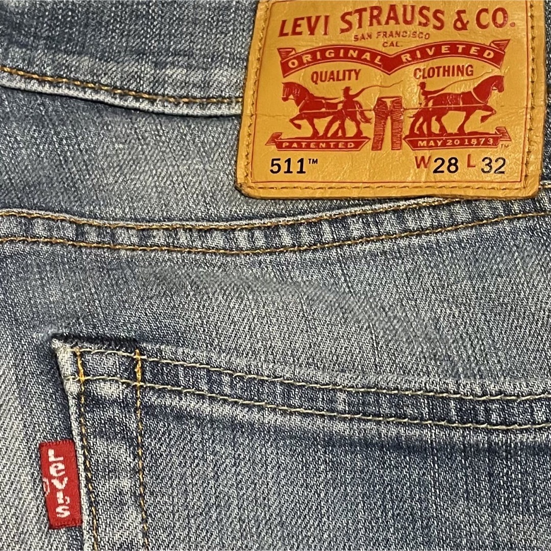 Levi's リーバイス 511 W28 L32 ストレッチデニムパンツ メンズ - www ...