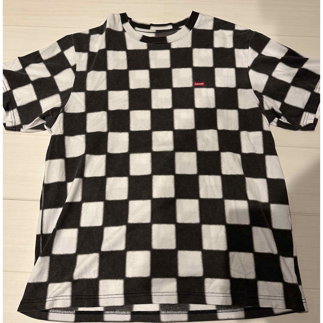 キムタク着　Supreme Small Box Tee Checkerboard