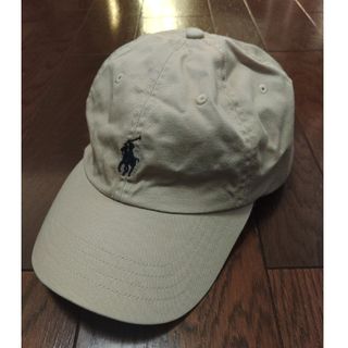 ポロラルフローレン(POLO RALPH LAUREN)のPOLO RALPH LAUREN　キャップ　ベージュ(キャップ)