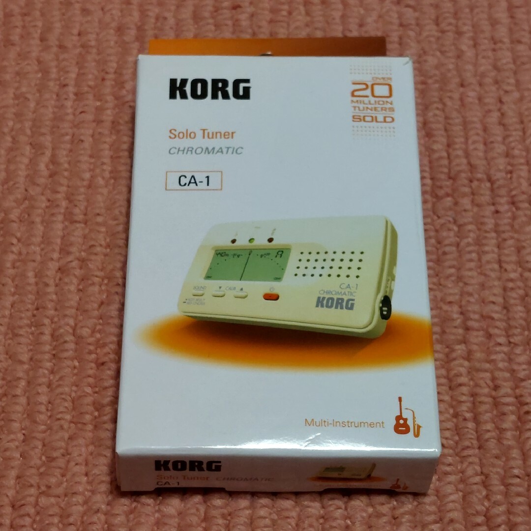 KORG(コルグ)の【箱、取説あり!!】KORG クロマチック チューナー 《CA−1》 スマホ/家電/カメラのオーディオ機器(その他)の商品写真