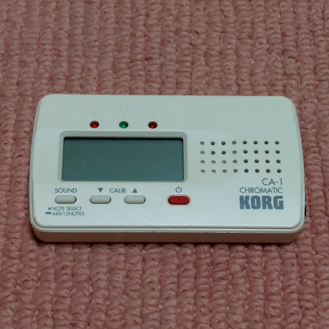 KORG(コルグ)の【箱、取説あり!!】KORG クロマチック チューナー 《CA−1》 スマホ/家電/カメラのオーディオ機器(その他)の商品写真