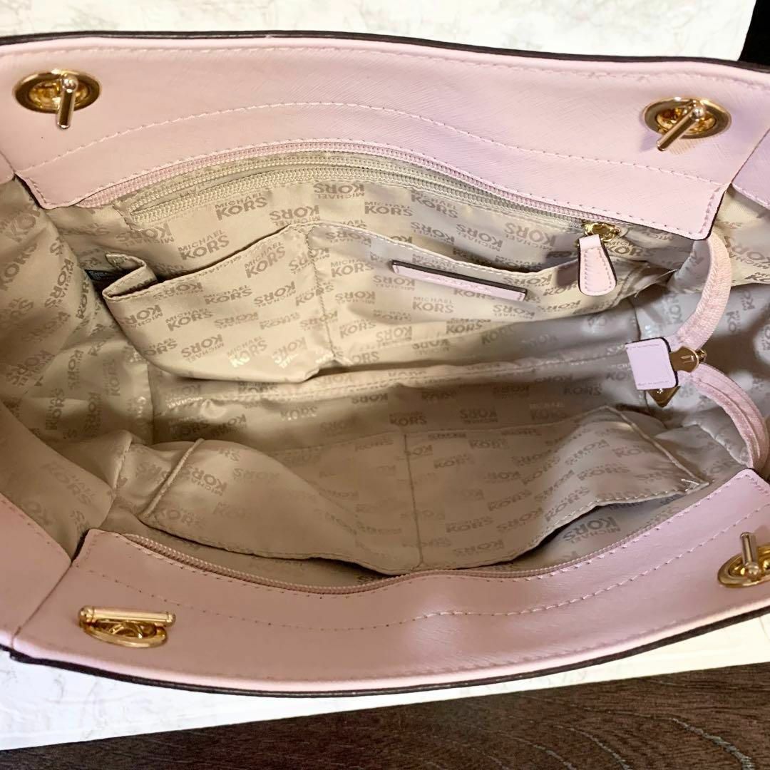 Michael Kors(マイケルコース)の⭐️美品⭐️MICHAEL KORS マイケルコース トートバッグ  ピンク レディースのバッグ(トートバッグ)の商品写真