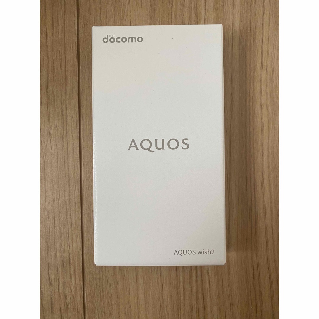 AQUOS(アクオス)のAQUOS Wish2 新品未通電品　ホワイト スマホ/家電/カメラのスマートフォン/携帯電話(スマートフォン本体)の商品写真