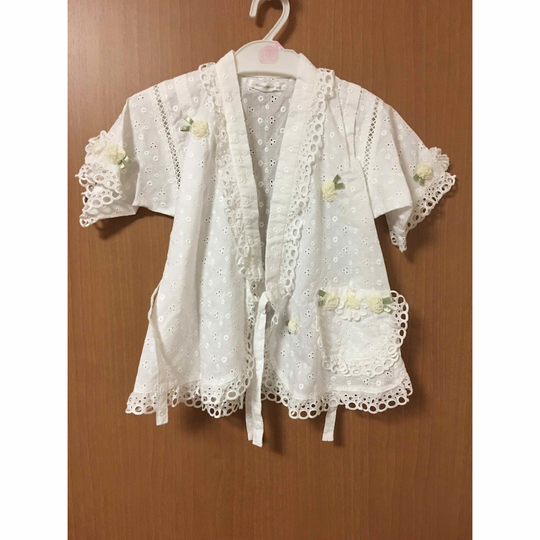 ALBEROBELLO(アルベロベロ)のアルベロベロ　kids レース　甚平 キッズ/ベビー/マタニティのキッズ服男の子用(90cm~)(甚平/浴衣)の商品写真