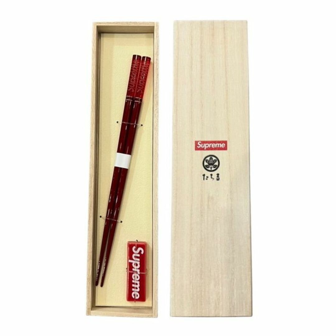 2023FW Supreme Chopstick Set Red 赤 - カトラリー/箸