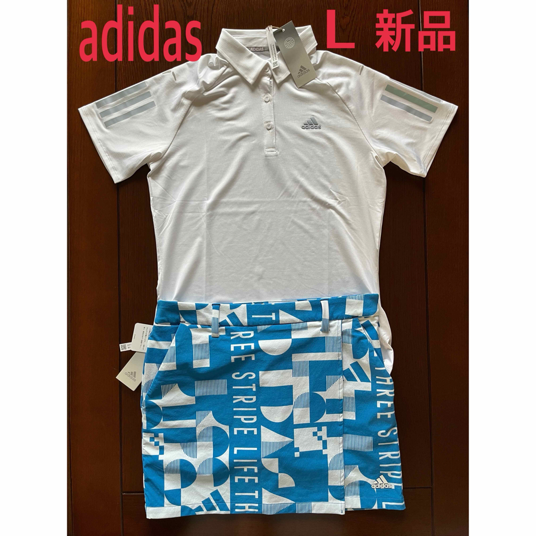 アディダス(adidas) ゴルフウェア スカート ポロシャツ セット
