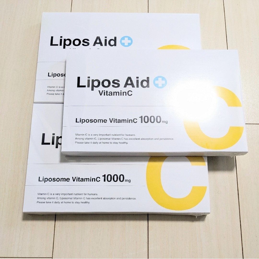 3箱 リポスエイド VC Lipos Aid VitaminCビタミン