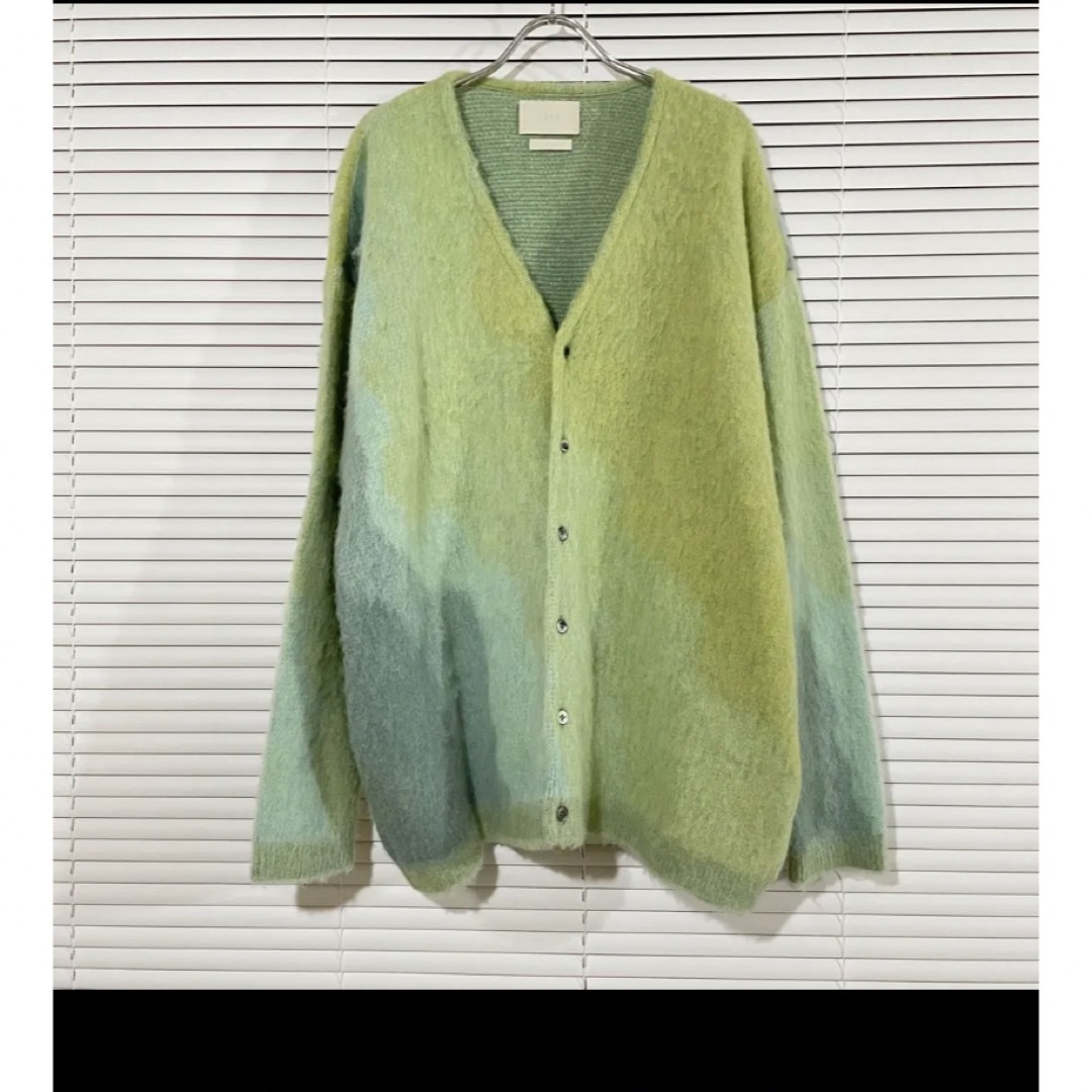 最終値下げ　yoke gradation cardigan