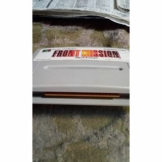 動作確認動くフロントミッション1　スーパーファミコン用ソフト激レアケース有り(家庭用ゲームソフト)