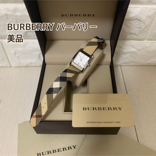 BURBERRY - BURBERRY バーバリー 時計 レディース 腕時計 チェック柄