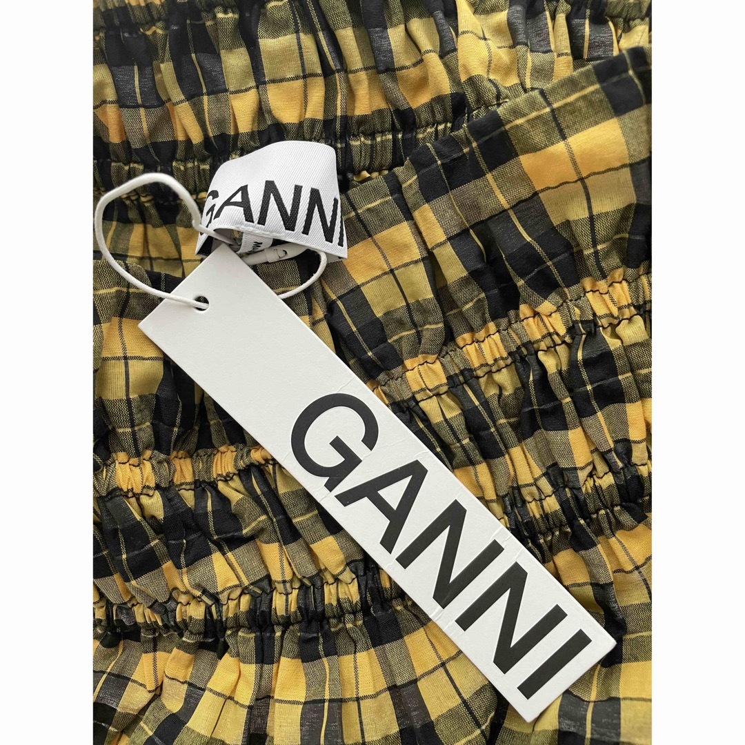 Adam et Rope' - 【新品】GANNI ガニー シャーリング チェック トップス ビスチェの通販 by peperoom｜アダム