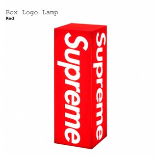 シュプリーム(Supreme)のSupreme Box Logo Lamp (テーブルスタンド)