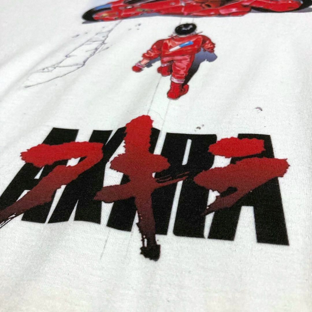 UWR Tシャツ ビンテージ  90s 白 AKIRA アキラ ロゴ バイク