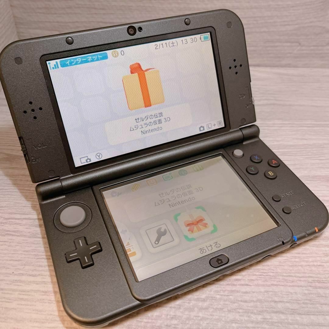 極美品 Newニンテンドー3DS LL ゼルダの伝説 ムジュラの仮面 3Dパック