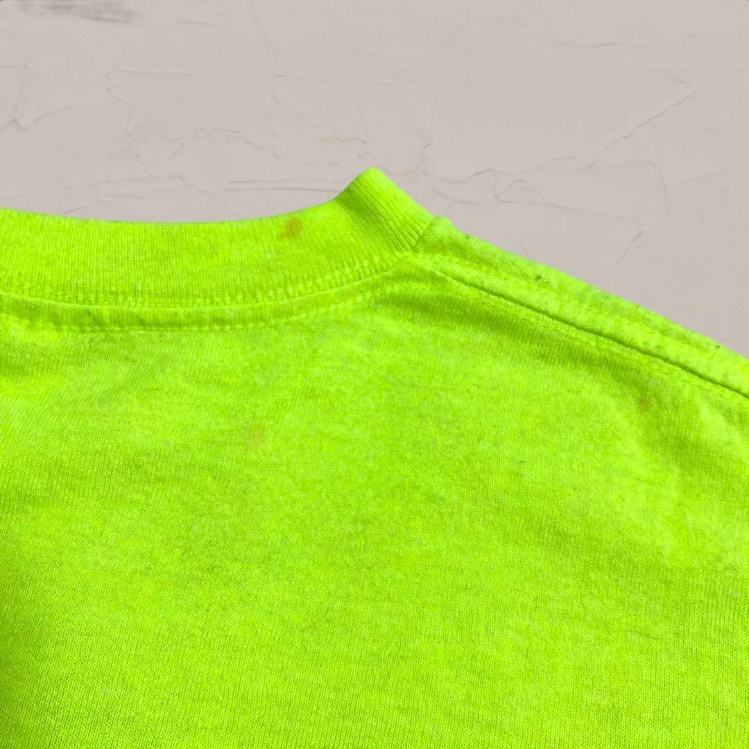 UZG Tシャツ DELTA ビンテージ 古着 90s  黄色 蛇　ヘビ　爬虫類 メンズのトップス(Tシャツ/カットソー(半袖/袖なし))の商品写真