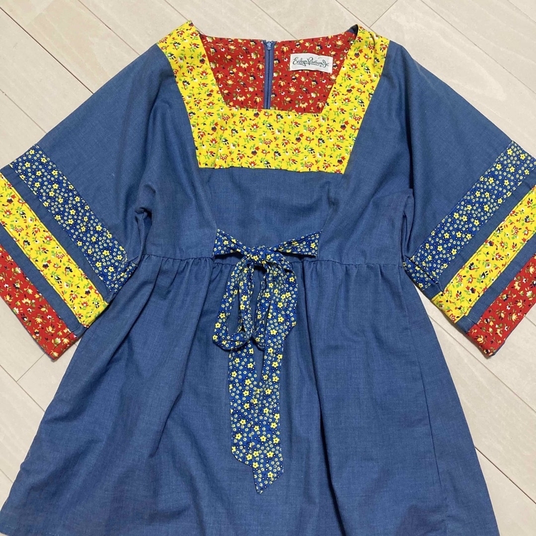 ビンテージ 70s パッチワーク TOPS | フリマアプリ ラクマ