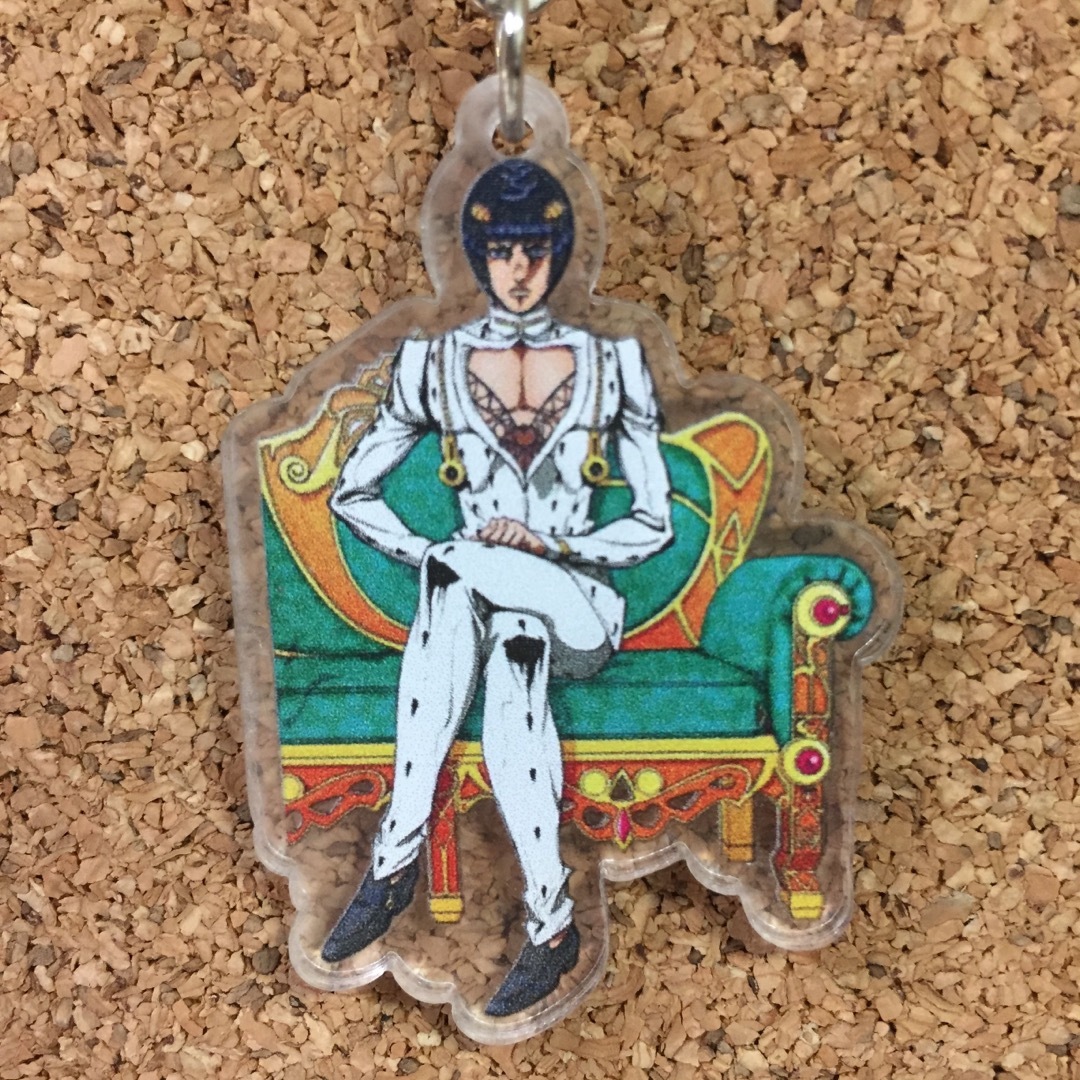 【ジョジョ】ブローノ・ブチャラティ(椅子ver)【アクリルキーホルダー】③ | フリマアプリ ラクマ 【ジョジョ】ブローノ・ブチャラティ(椅子ver)【アクリルキーホルダー】③ | フリマアプリ ラクマ