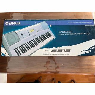 ヤマハ(ヤマハ)の【取扱説明書、箱付き】YAMAHA 電子ピアノ PSR-E313(電子ピアノ)