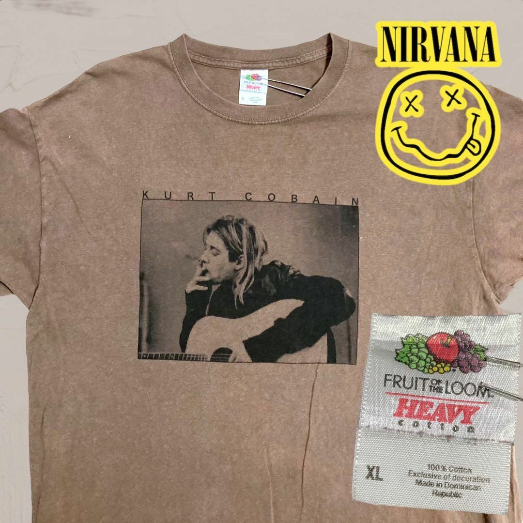 UVX  Tシャツ ビンテージ 90s KURTCOBAIN カートコバーンbanco古着