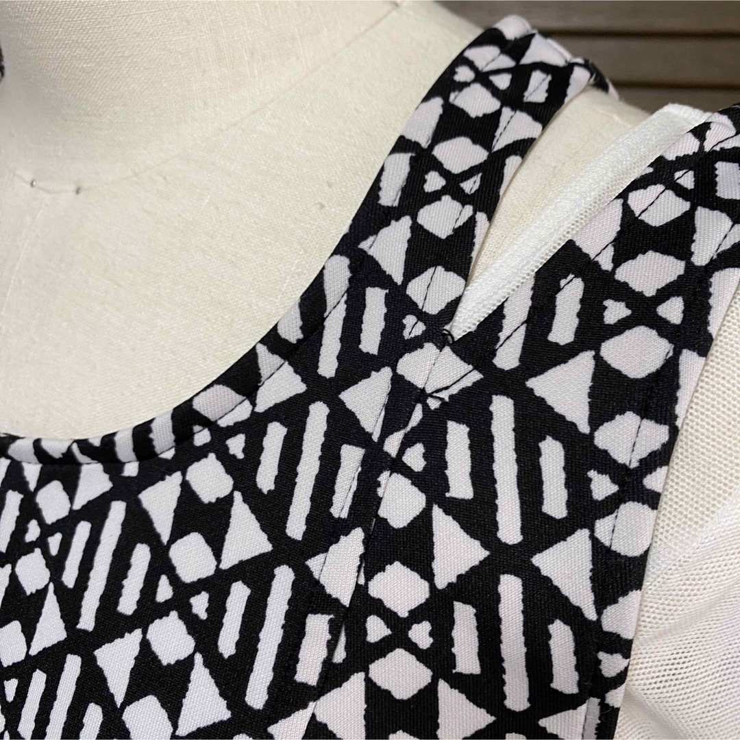 DEPT(デプト)のused geometric pattern tops レディースのトップス(カットソー(半袖/袖なし))の商品写真