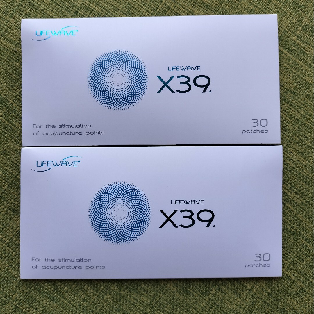 lifewave ライフウェーブ X39 2個セット - www.amsfilling.com