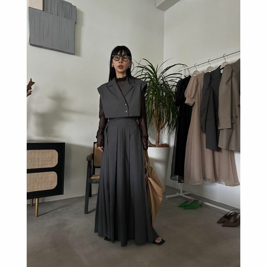 AMERI MANY WAY SHORT JACKET WITH SKIRT | フリマアプリ ラクマ