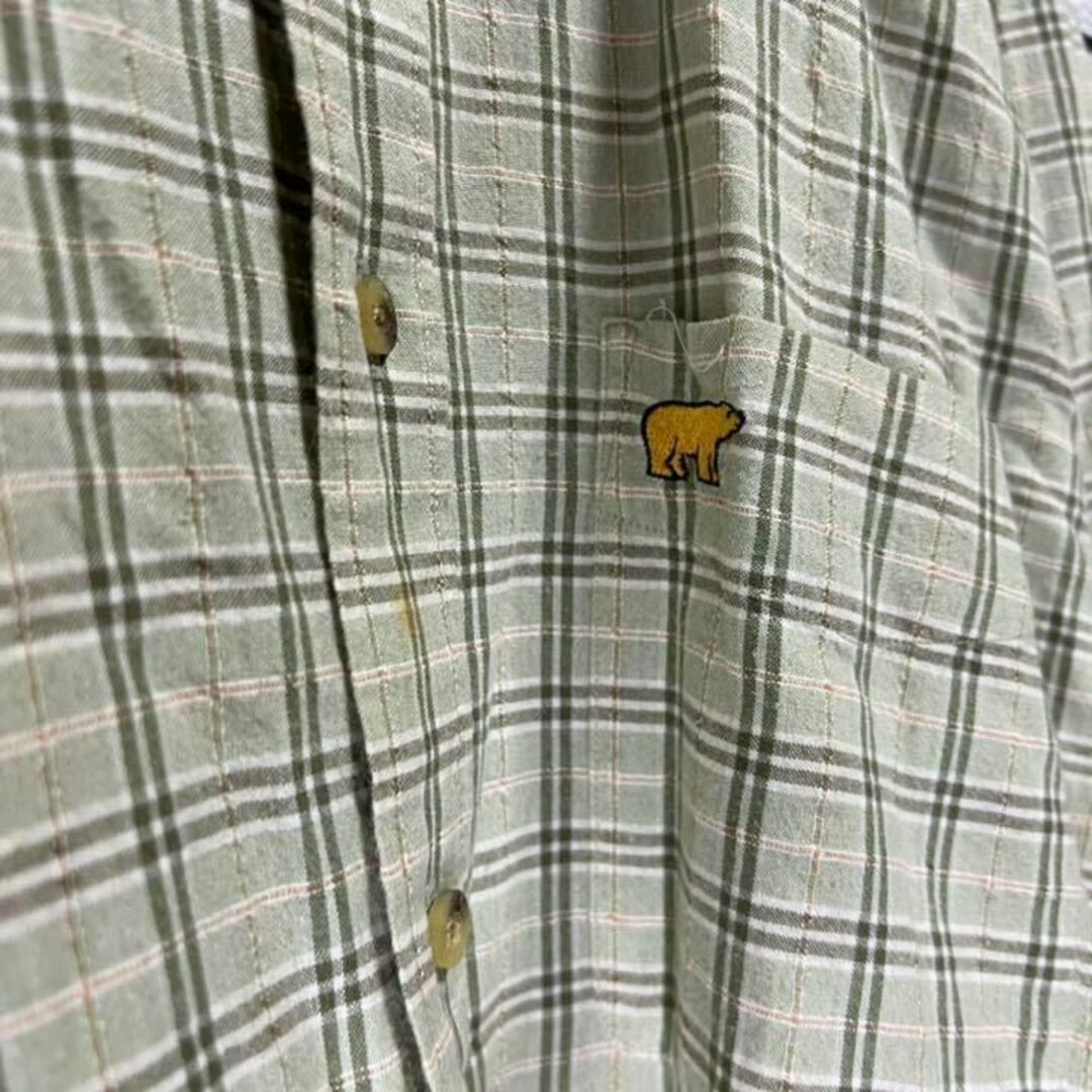 Golden Bear　ゴールデンベア　シャツ　チェックシャツ　メンズ【L】