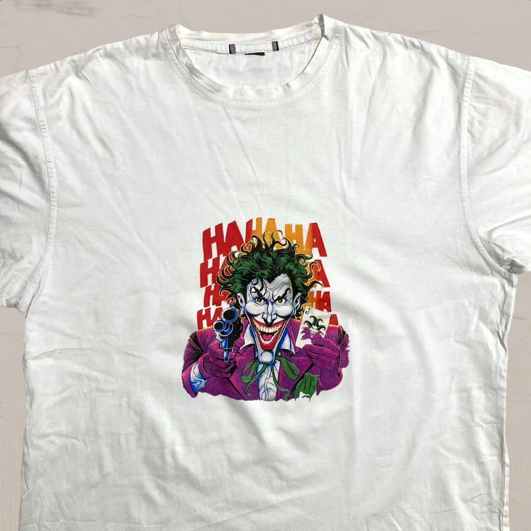 UXY Tシャツ ビンテージ 古着 90s 白 JOKER ジョーカーの通販 by UXY Tシャツ ビンテージ 古着 90s 白 JOKER ジョーカーの通販 by