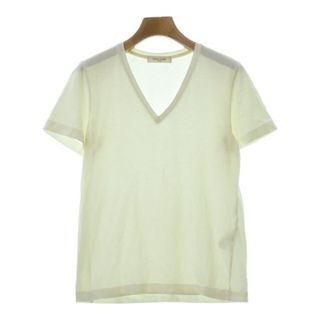 デミルクスビームス(Demi-Luxe BEAMS)のDemi-Luxe BEAMS Tシャツ・カットソー -(M位) 白 【古着】【中古】(カットソー(半袖/袖なし))