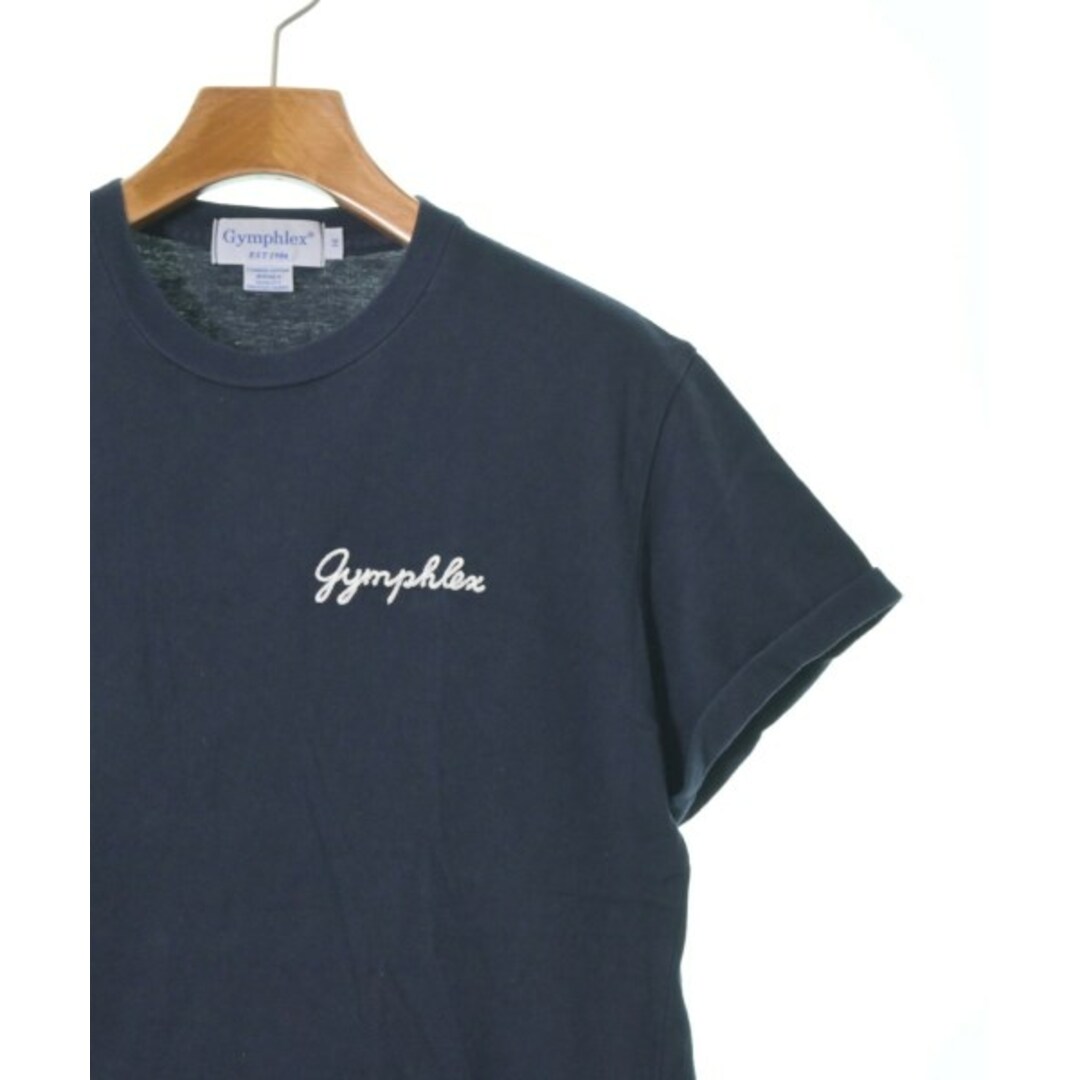 GYMPHLEX(ジムフレックス)のGymphlex ジムフレックス Tシャツ・カットソー 14(M位) 紺 【古着】【中古】 レディースのトップス(カットソー(半袖/袖なし))の商品写真