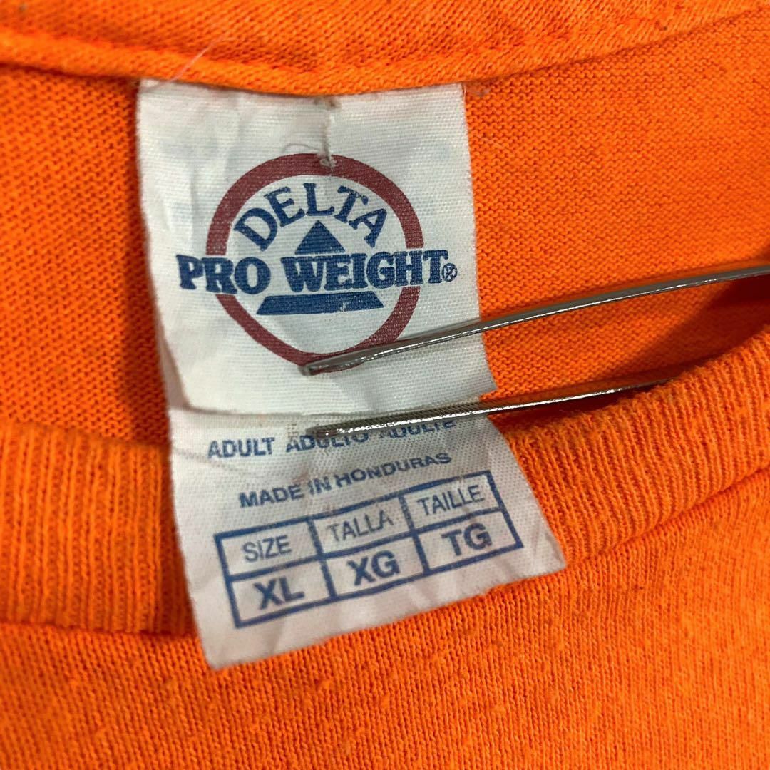 UNM DELTA ビンテージ古着 90s  オレンジ ハーレーダビッドソン メンズのトップス(Tシャツ/カットソー(半袖/袖なし))の商品写真