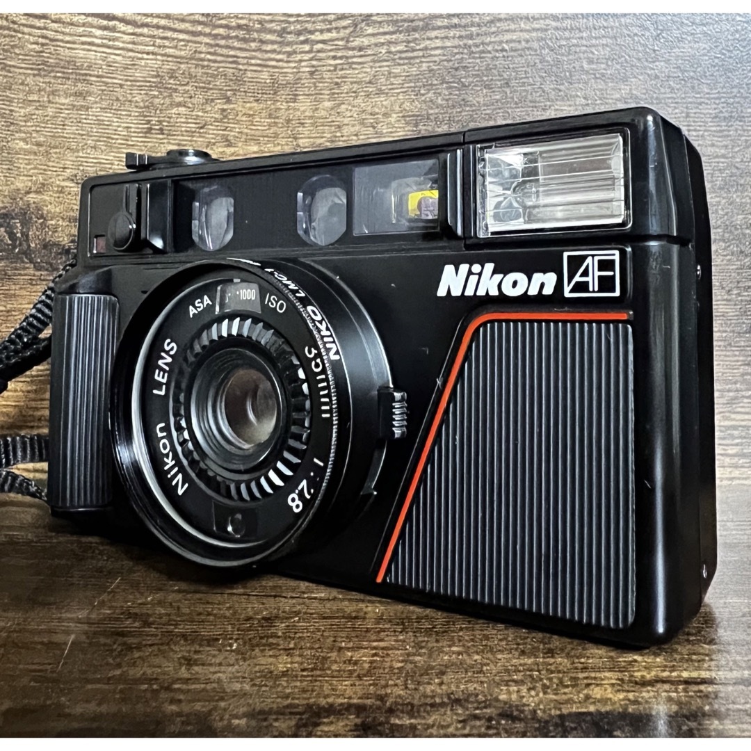 フィルムカメラ　NIKON L35AF 後期型ISO1000 完動品