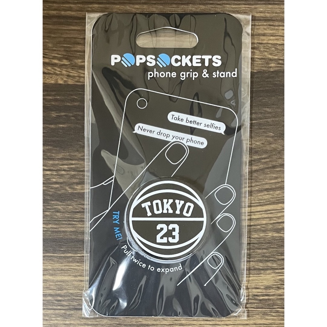 atmos(アトモス)のTOKYO 23 POP SOCKET BLACK ポップソケット ブラック スマホ/家電/カメラのスマホアクセサリー(その他)の商品写真