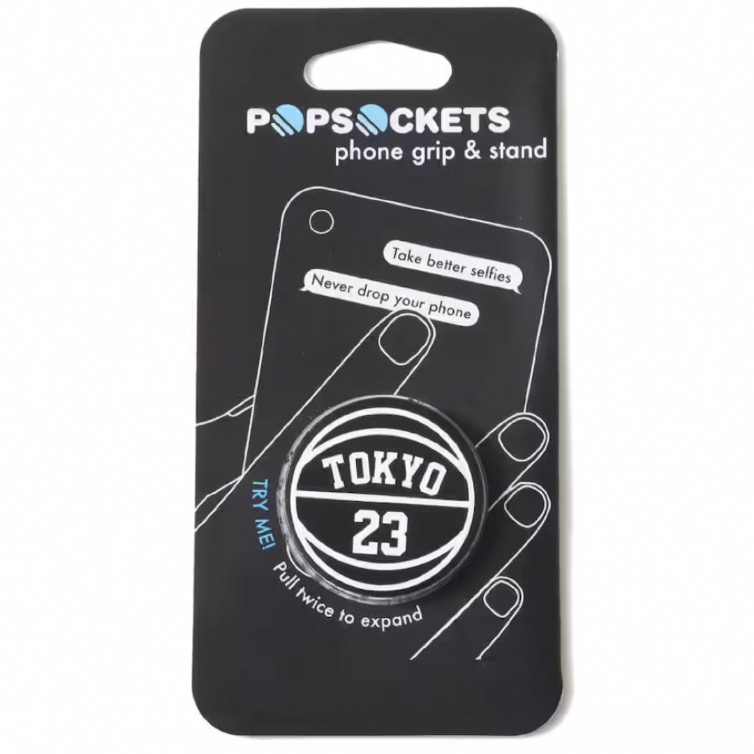 atmos(アトモス)のTOKYO 23 POP SOCKET BLACK ポップソケット ブラック スマホ/家電/カメラのスマホアクセサリー(その他)の商品写真