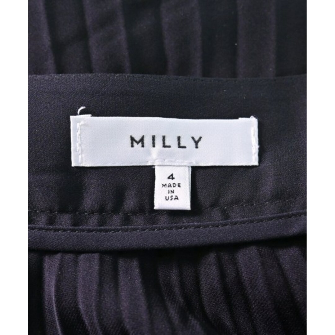Milly ミリー ロング・マキシ丈スカート 0(XS位) 黒等(花柄)