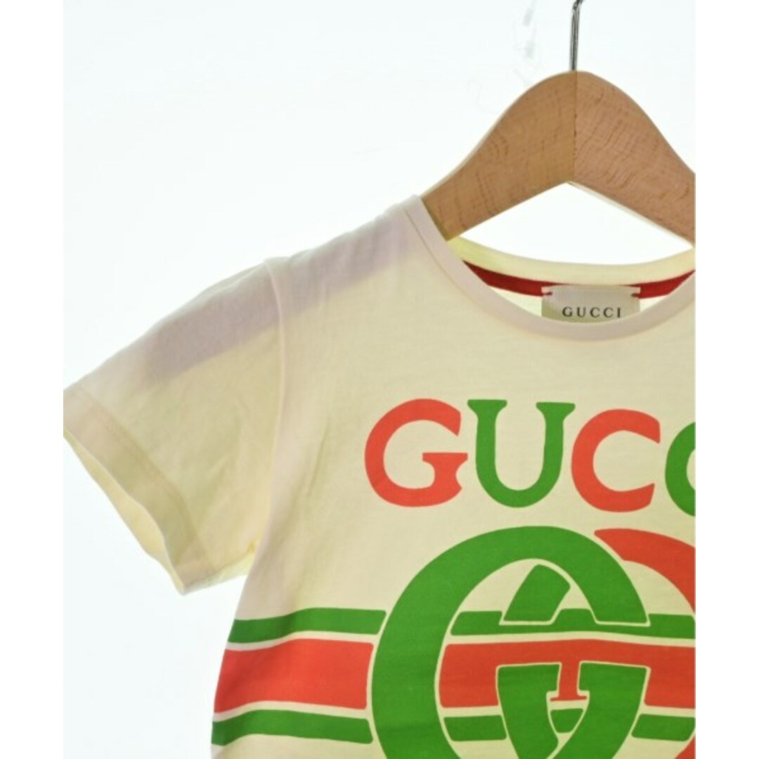 Gucci(グッチ)のGUCCI グッチ Tシャツ・カットソー 95 ベージュ系 【古着】【中古】 キッズ/ベビー/マタニティのキッズ服女の子用(90cm~)(Tシャツ/カットソー)の商品写真