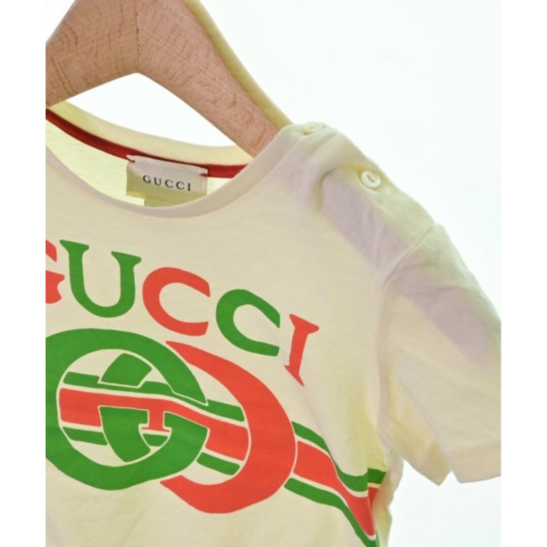 Gucci(グッチ)のGUCCI グッチ Tシャツ・カットソー 95 ベージュ系 【古着】【中古】 キッズ/ベビー/マタニティのキッズ服女の子用(90cm~)(Tシャツ/カットソー)の商品写真