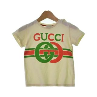 グッチ(Gucci)のGUCCI グッチ Tシャツ・カットソー 95 ベージュ系 【古着】【中古】(Tシャツ/カットソー)